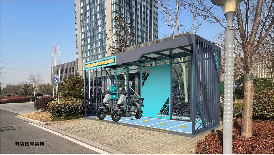 電動車無線充電樁，兩輪車無線充電，一拖六充電樁